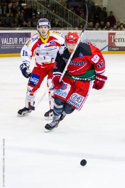 Photo hockey match Anglet - Nice le 11/02/2014