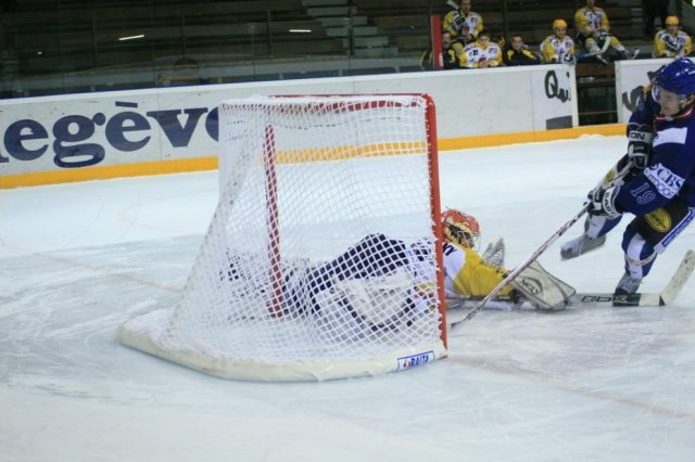 Photo hockey match Mont-Blanc - Strasbourg  le 13/12/2008