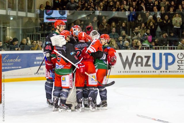 Photo hockey match Anglet - Nice le 11/02/2014