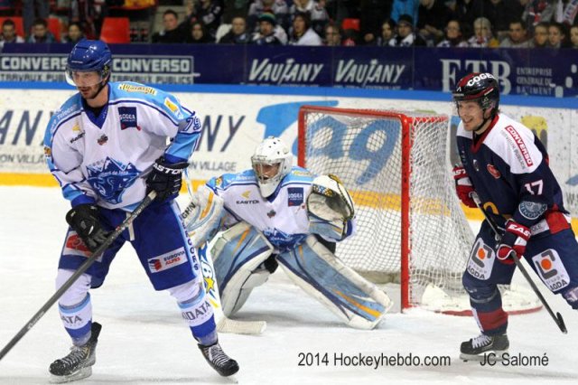 Photo hockey match Grenoble  - Villard-de-Lans le 14/02/2014