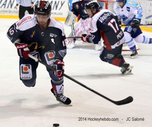 Photo hockey match Grenoble  - Villard-de-Lans le 14/02/2014