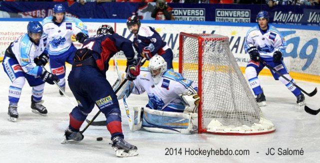 Photo hockey match Grenoble  - Villard-de-Lans le 14/02/2014
