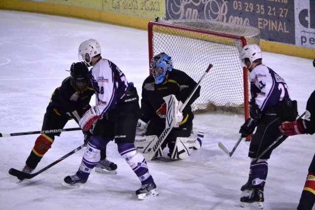 Photo hockey match Epinal  - Besançon le 15/02/2014