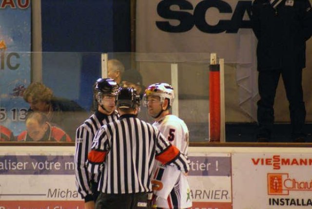 Photo hockey match Angers  - Grenoble  le 13/12/2008