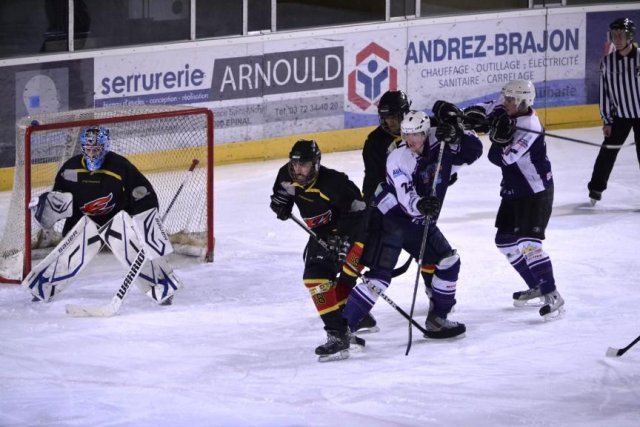 Photo hockey match Epinal  - Besançon le 15/02/2014