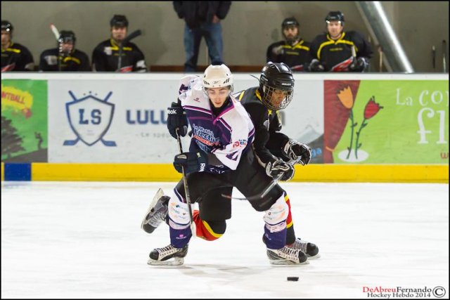 Photo hockey match Epinal  - Besançon le 15/02/2014