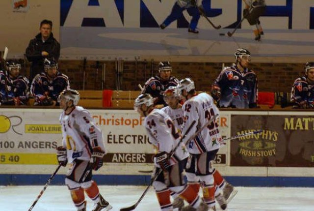 Photo hockey match Angers  - Grenoble  le 13/12/2008