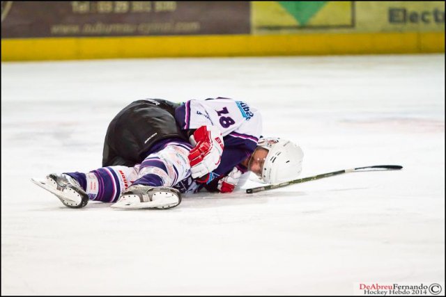 Photo hockey match Epinal  - Besançon le 15/02/2014
