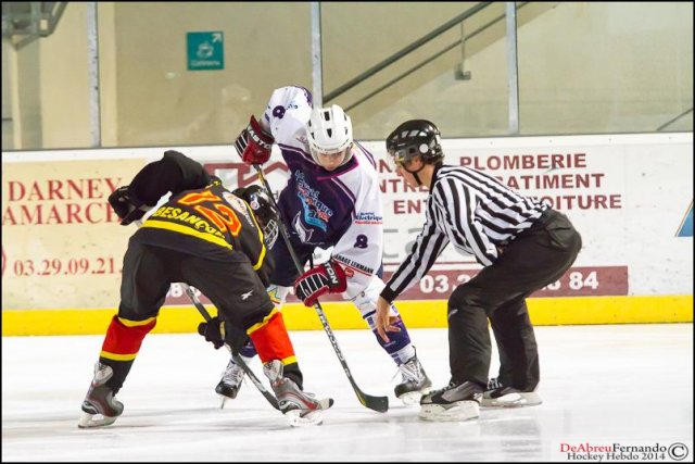 Photo hockey match Epinal  - Besançon le 15/02/2014