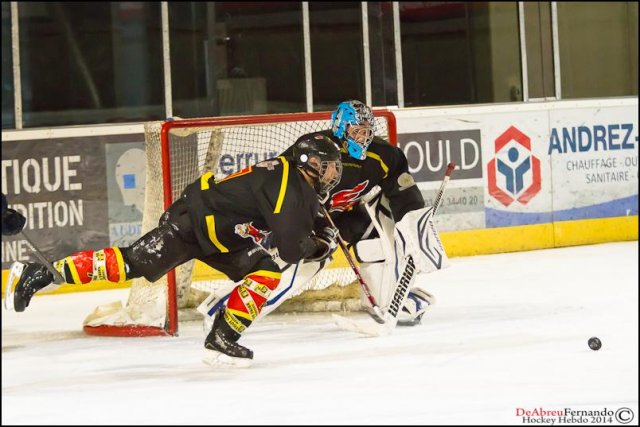 Photo hockey match Epinal  - Besançon le 15/02/2014