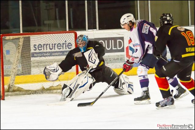 Photo hockey match Epinal  - Besançon le 15/02/2014
