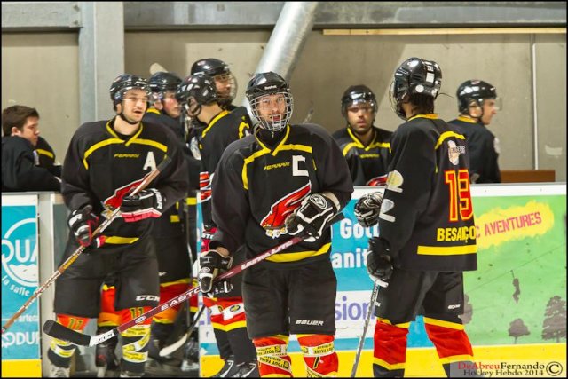 Photo hockey match Epinal  - Besançon le 15/02/2014