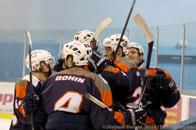 Photo hockey match Montpellier  - Mont-Blanc le 15/02/2014