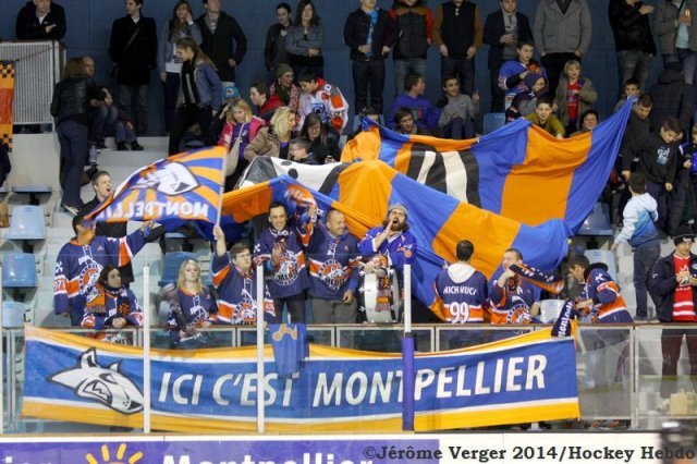 Photo hockey match Montpellier  - Mont-Blanc le 15/02/2014