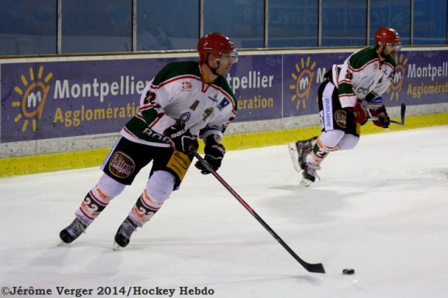 Photo hockey match Montpellier  - Mont-Blanc le 15/02/2014