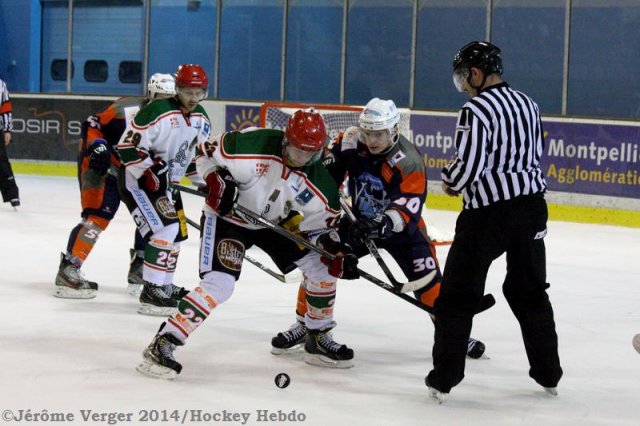 Photo hockey match Montpellier  - Mont-Blanc le 15/02/2014
