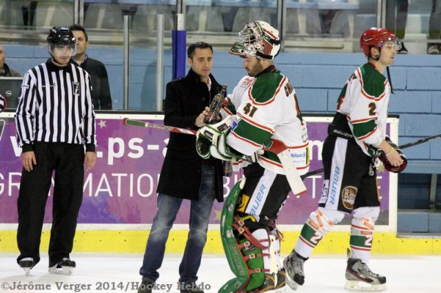 Photo hockey match Montpellier  - Mont-Blanc le 15/02/2014