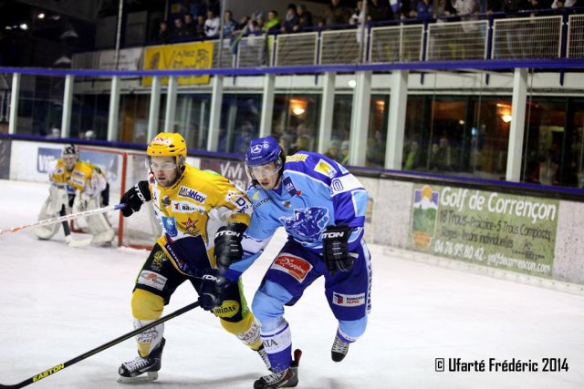 Photo hockey match Villard-de-Lans - Strasbourg  le 18/02/2014
