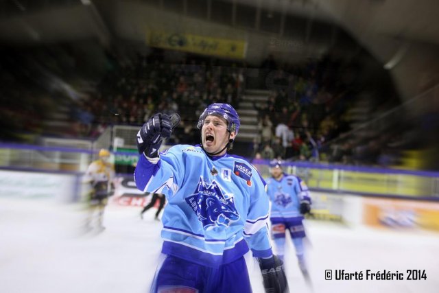 Photo hockey match Villard-de-Lans - Strasbourg  le 18/02/2014