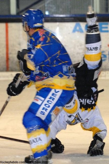 Photo hockey match Villard-de-Lans - Rouen le 13/12/2008