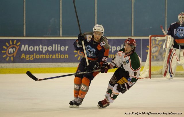 Photo hockey match Montpellier  - Mont-Blanc le 15/02/2014