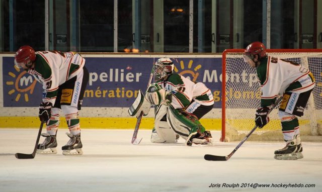 Photo hockey match Montpellier  - Mont-Blanc le 15/02/2014