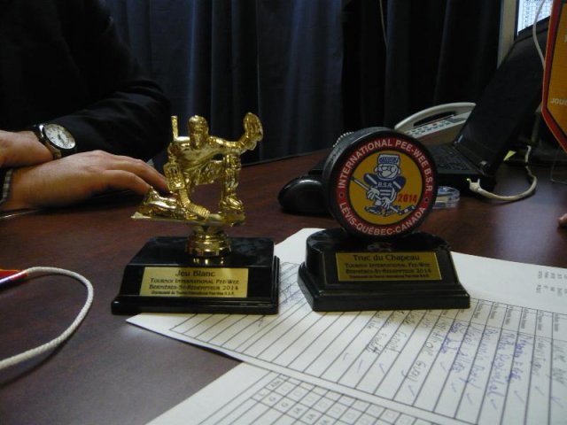 Photo hockey reportage Tournoi international Pee Wee BSR (Québec)