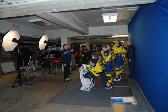 Photo hockey reportage Tournoi Pee Wee de Québec
