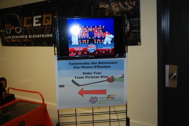 Photo hockey reportage Tournoi Pee Wee de Québec