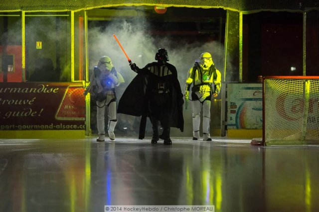 Photo hockey match Strasbourg  - Villard-de-Lans le 21/02/2014