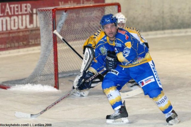 Photo hockey match Villard-de-Lans - Rouen le 13/12/2008