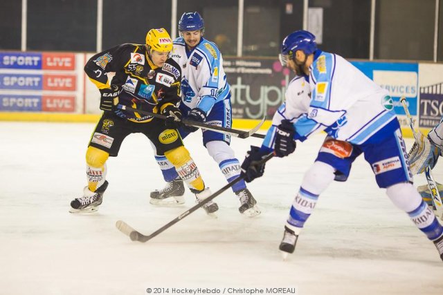 Photo hockey match Strasbourg  - Villard-de-Lans le 21/02/2014