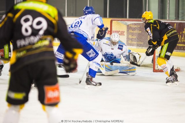 Photo hockey match Strasbourg  - Villard-de-Lans le 21/02/2014