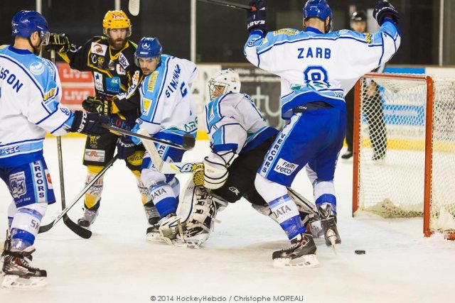 Photo hockey match Strasbourg  - Villard-de-Lans le 21/02/2014