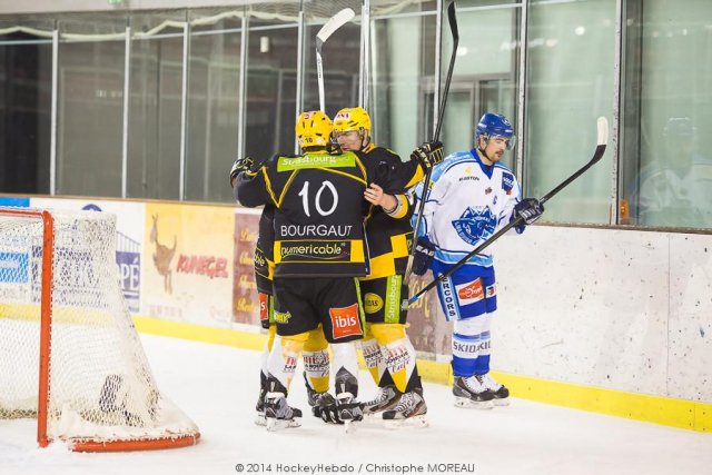 Photo hockey match Strasbourg  - Villard-de-Lans le 21/02/2014