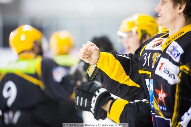 Photo hockey match Strasbourg  - Villard-de-Lans le 21/02/2014