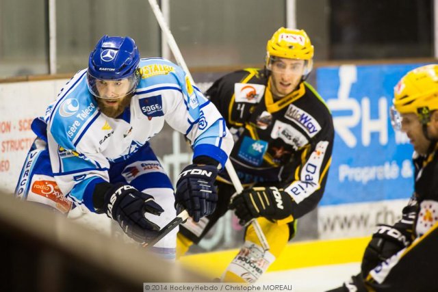 Photo hockey match Strasbourg  - Villard-de-Lans le 22/02/2014