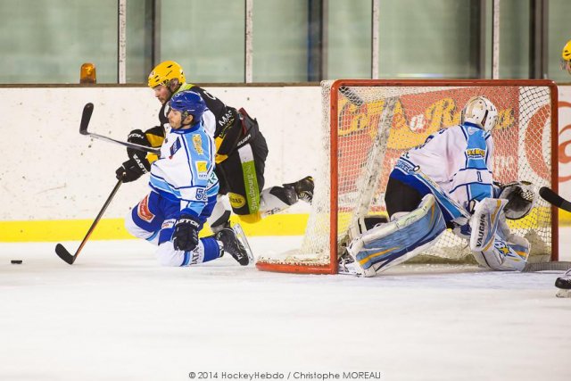 Photo hockey match Strasbourg  - Villard-de-Lans le 22/02/2014