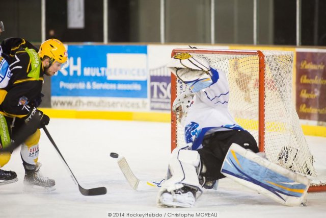 Photo hockey match Strasbourg  - Villard-de-Lans le 22/02/2014