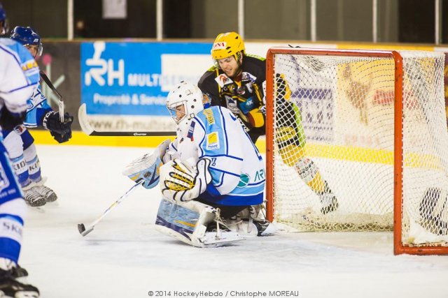 Photo hockey match Strasbourg  - Villard-de-Lans le 22/02/2014