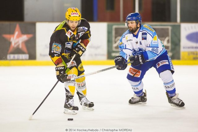 Photo hockey match Strasbourg  - Villard-de-Lans le 22/02/2014