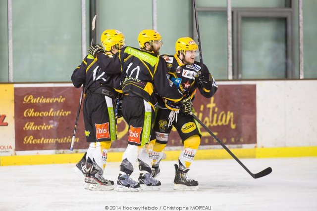Photo hockey match Strasbourg  - Villard-de-Lans le 22/02/2014