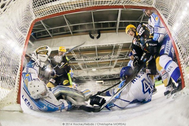 Photo hockey match Strasbourg  - Villard-de-Lans le 22/02/2014
