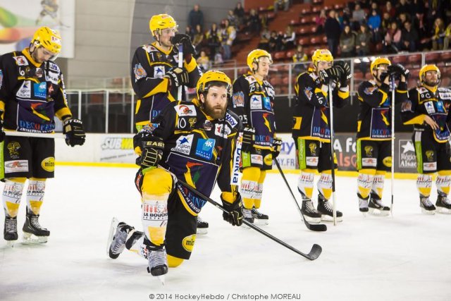Photo hockey match Strasbourg  - Villard-de-Lans le 22/02/2014