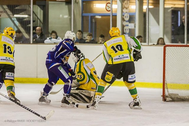 Photo hockey match Viry-Châtillon - Avignon le 22/02/2014