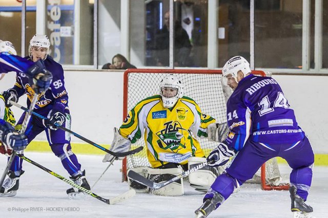 Photo hockey match Viry-Châtillon - Avignon le 22/02/2014