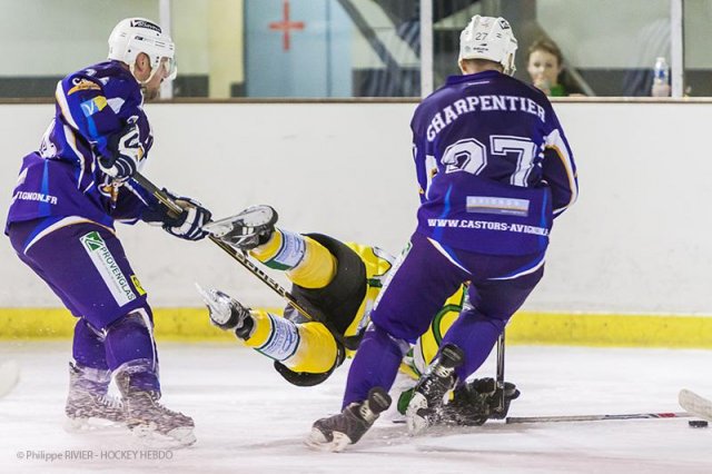 Photo hockey match Viry-Châtillon - Avignon le 22/02/2014