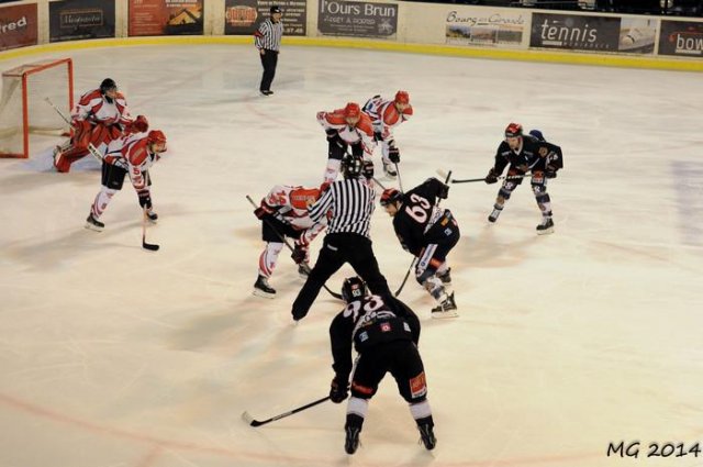 Photo hockey match Bordeaux - Neuilly/Marne le 22/02/2014