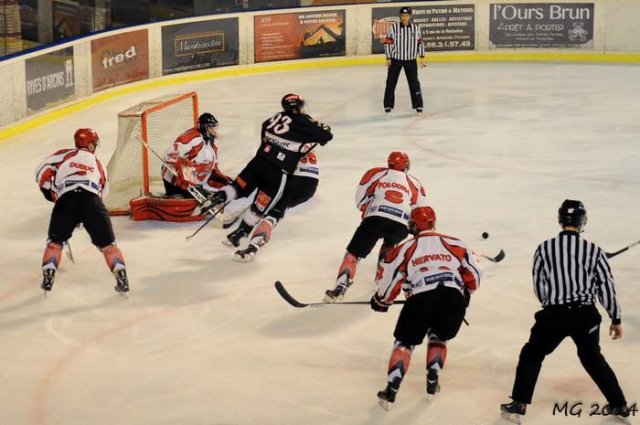 Photo hockey match Bordeaux - Neuilly/Marne le 22/02/2014