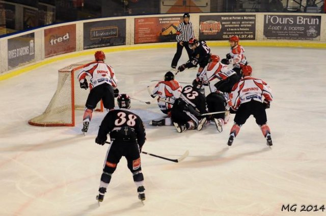 Photo hockey match Bordeaux - Neuilly/Marne le 22/02/2014